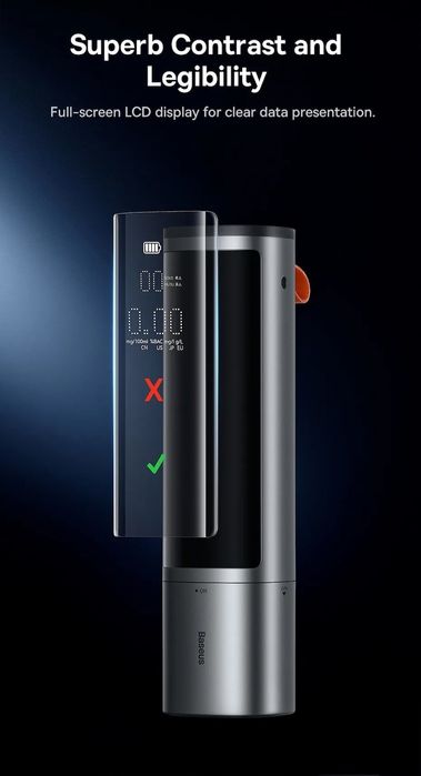 Алкотестер Baseus Safe Journey Pro