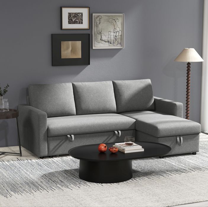 Разтегателен диван Homcom