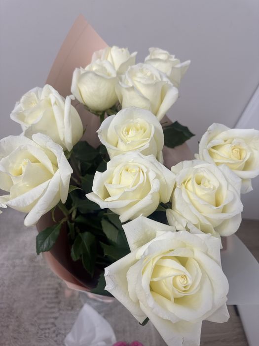 метровые розы 11 шт