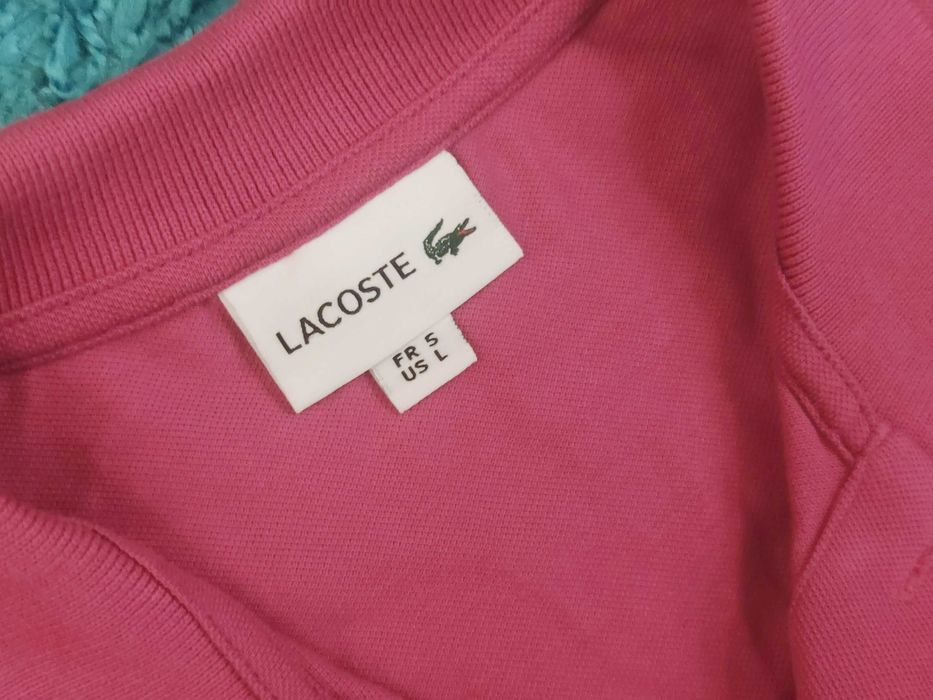 Tricou Lacoste - Persian Pink (stil Polo)