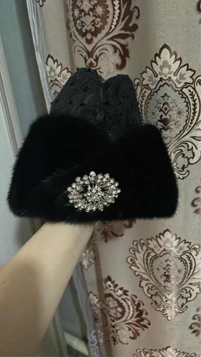 Продам шапку норковую