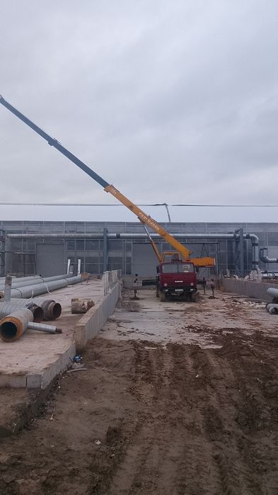 Услуги Крана работа любой сложности от 10 000тг час 25тон 22 метр 24/7