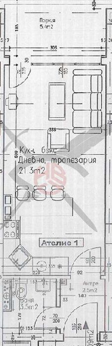 Продава се Ателие в София, Люлин 2 - 51 кв.м за 1870 €/кв.м - Снимка #7