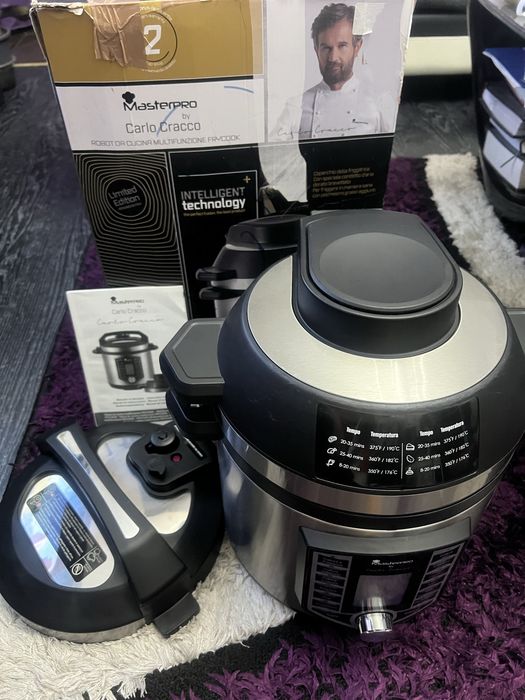 Pressure Coocker Air Fryer 2 in 1 MaterPRO by Carlo Craco