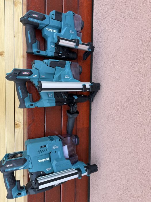 Makita rotopercutor cu aspirator pe acumulator