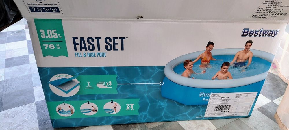 Piscina rotunda 305 cm/ 76 cm