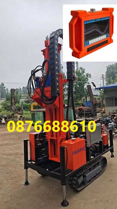 Откриване на подземни води – георадарни изследвания до 150м.Георадар.