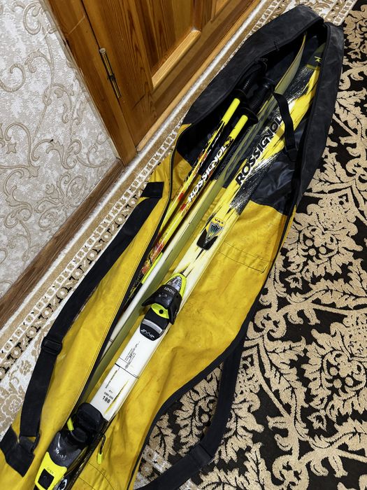 Горные лыжи Rossignol 184см + палки