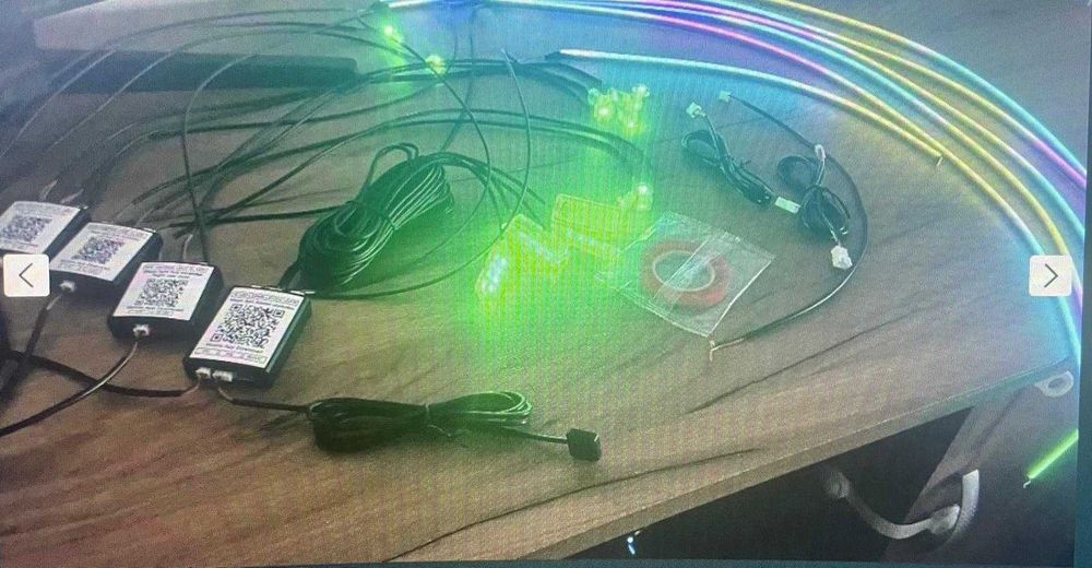 lumini ambientale auto premium 18 in 1 piese de Neon Acrilic,pret ok