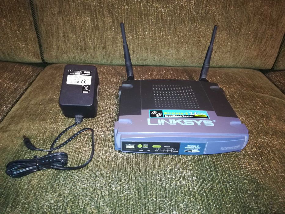 Безжичен рутер Linksys WRT54G