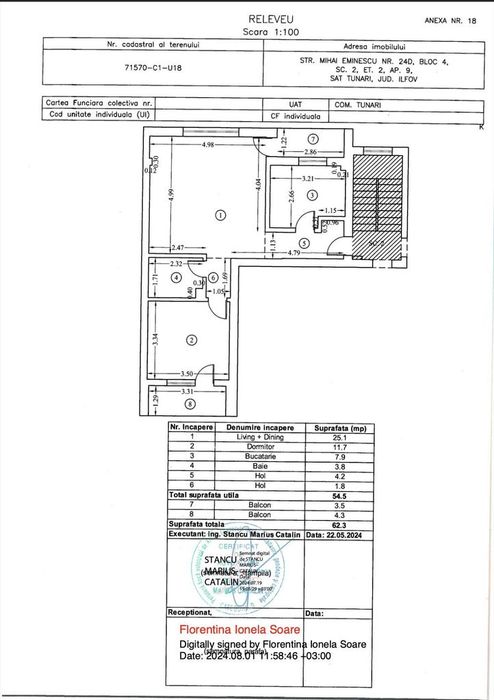 OFERTA - Apartament 2 Camere - Mobilat si Utilat - 62.3 mp — fotografia 3