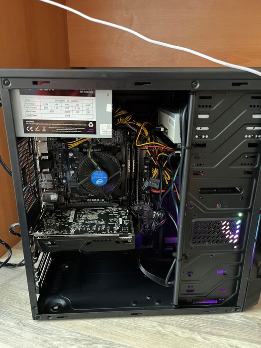 Геймърски компютър GTX 1050 Ti 4GB / i3-6100 / 24GB RAM / 1TB SSD