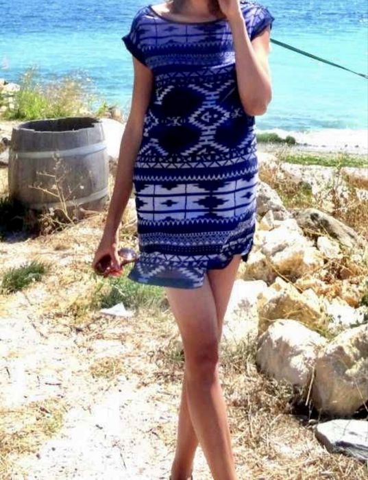 Rochie Tommy Hilfiger din bumbac si matase, masura M