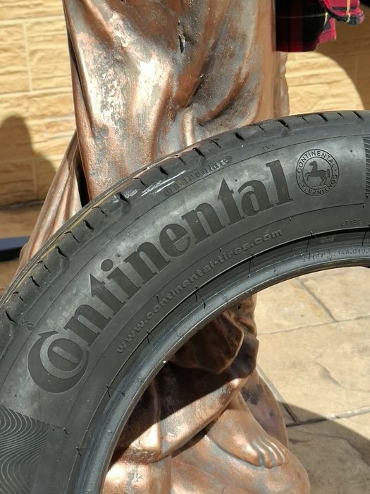 2 cauciucuri vară (CONTINENTAL)dot2018 folosite un sezon