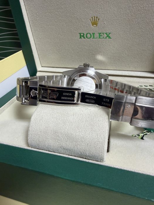 Ceas Rolex GMT-MASTER II 41mm Silver/Black Dial