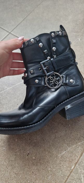 Еко кожа Guess боти 37 размер