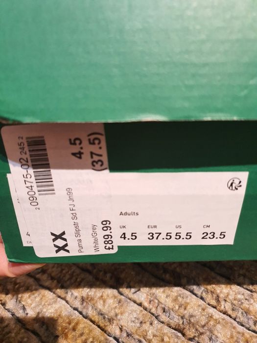 Puma Slipstream Sd F 99 бяло и сиво