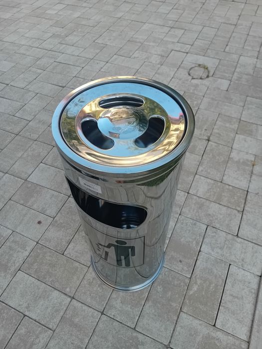 Cos scrumiera inox