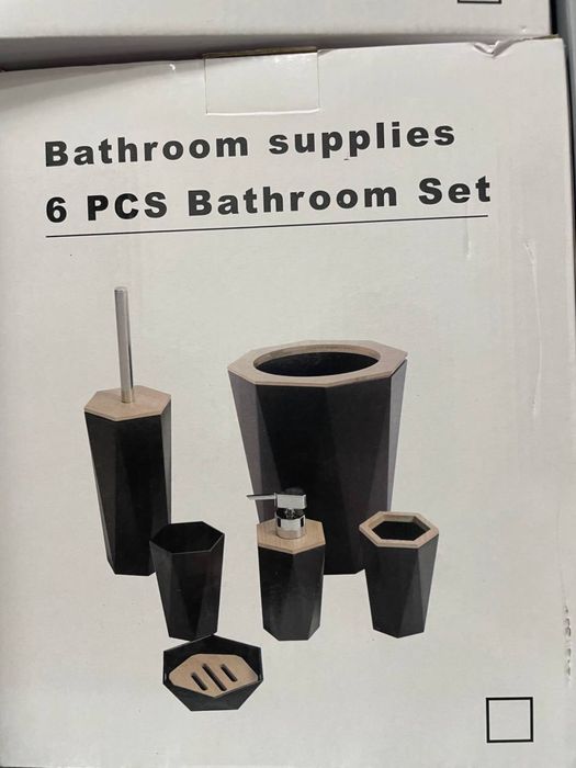 Набор аксессуаров для ванной 6шт
