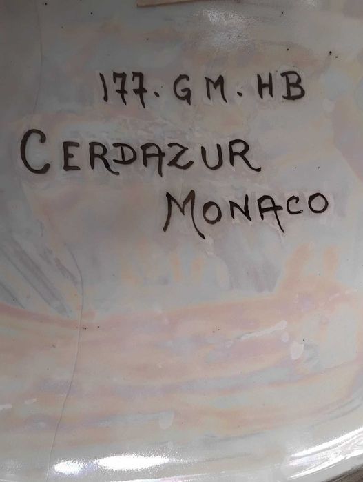 порцелановa жардиниера -Cerdazur Monaco