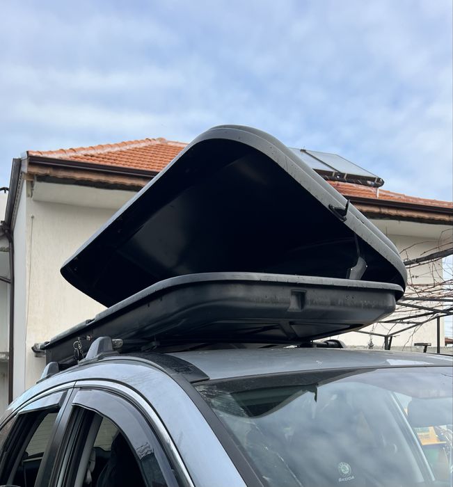 Автобокс (багажник за кола). Бартер за теглич.