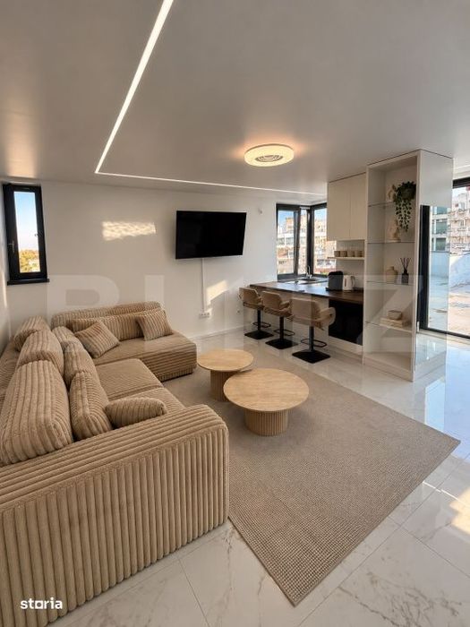Apartament 2 camere, 56 mp, terasa 50 mp, zona Central
