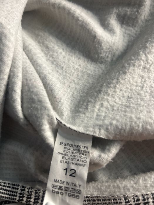 Модерна карирана плисирана пола в колежански стил / Made in Italy / разм. 12 (XS)