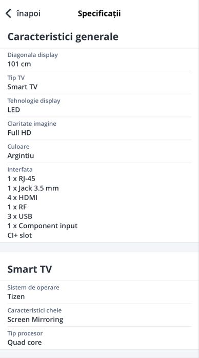 Televizor LED Curbat Smart Samsung, 101 cm, 40J6300, Full HD