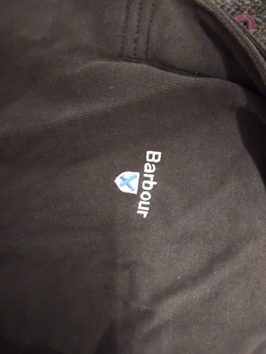 Barbour пуловер зелен