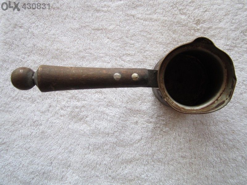 колекционерска много стара кафеварка / джезве за кафе