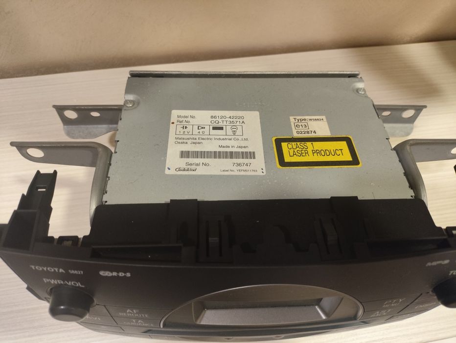 CD за тойота рав 4 2007 год.