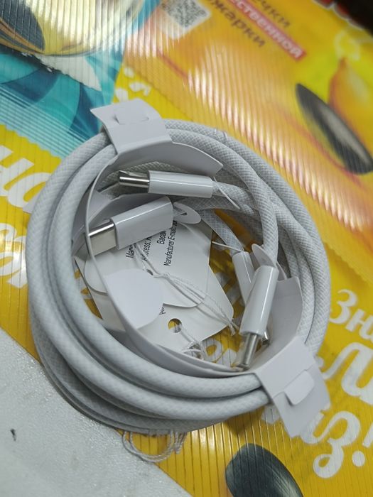 Оригинал шнуры iPhone 15/16/17