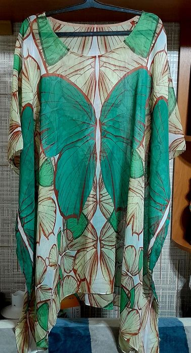 Накидка для купальника или парео,туника.