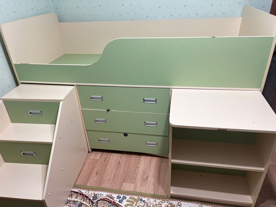 Продам кровать со шкафами