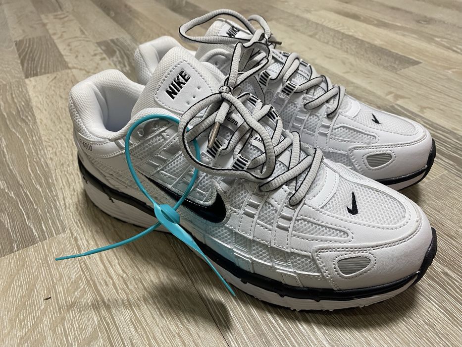 Nike P6000 White - Black