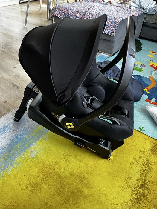 Комплект Isofix база и кошница за кола Cosmo, черна