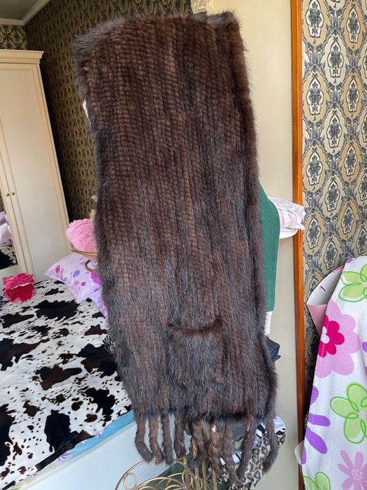 Палантин норковый