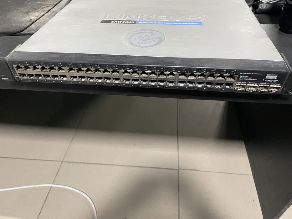 Switch hab свичь 1000mbs 48 порт