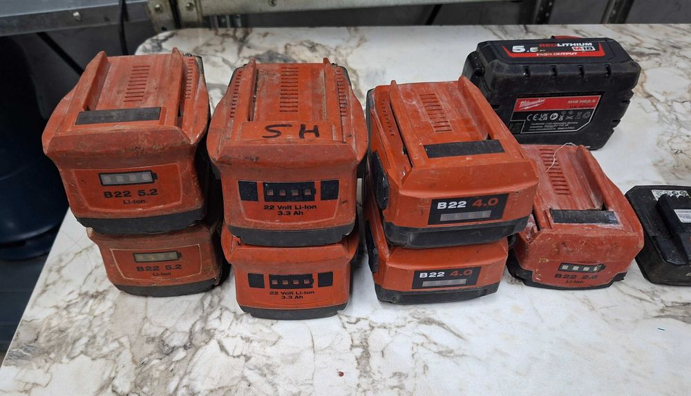 Батерии hilti milwaukee bosch
