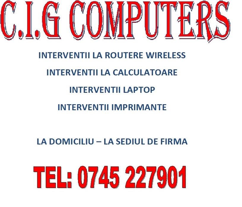 Instalare windows Service laptop calculator imprimante telefoane