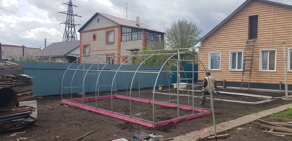 Теплица, поликарбонат, Рудный