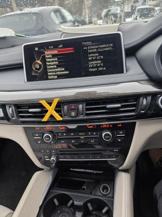 Navigatie mare NBT Bmw X5 F15 X6 F16 cod 9383069