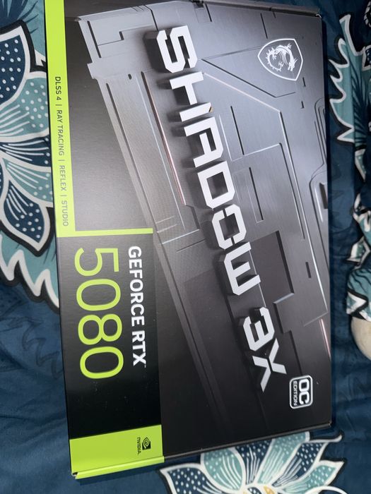 Видео карта MSI GeForce RTX 5080 Shadow 3x OC 16gb