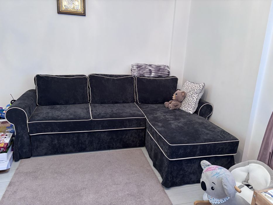 Vand coltar gri extensibil stare foarte buna