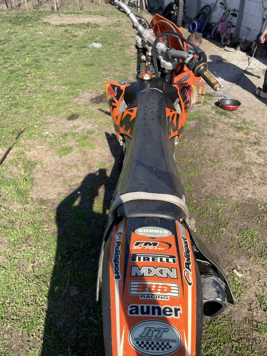 Cross ktm 520 exc 2002