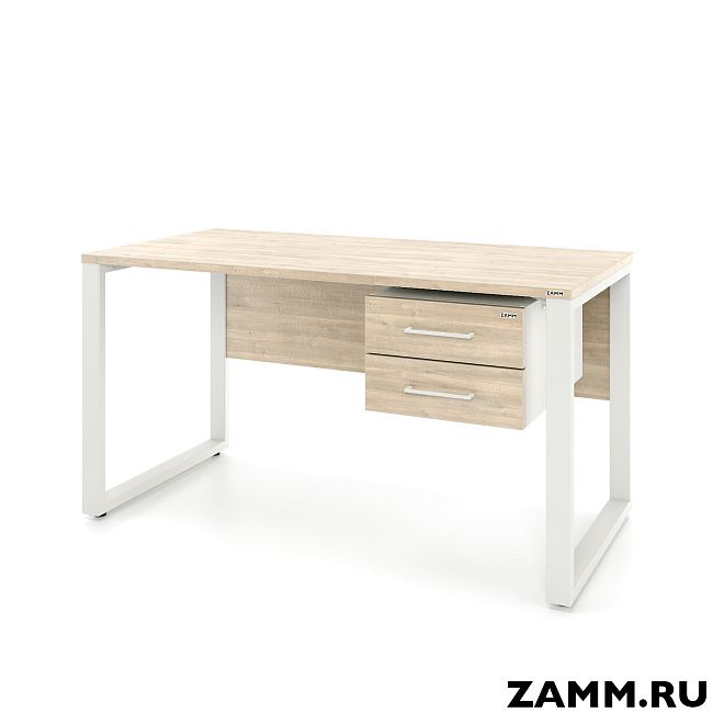 Компютерный стол лофт рабочий стол с тумбой парта для компютера