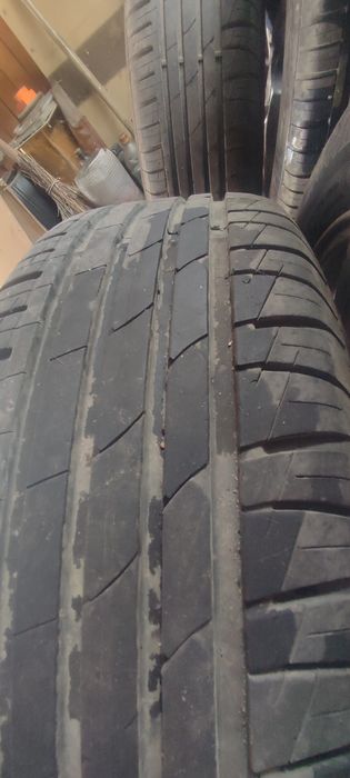 Резина летняя с дисками ездил 1 сезон