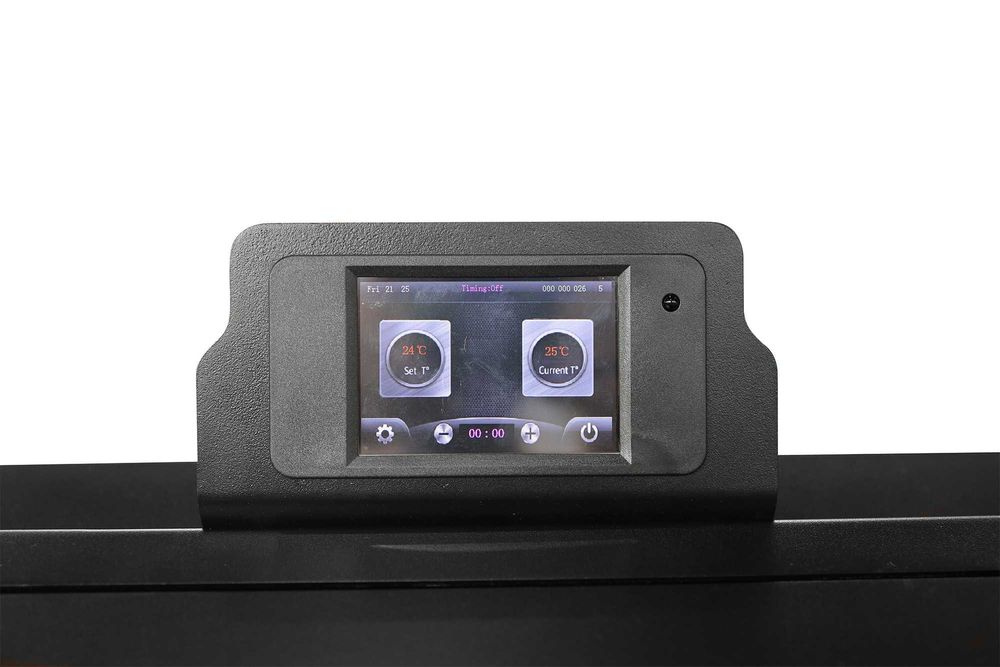 Semineu pe peleti cu aer cald Fiama Fuoco 8 kw, 80 mp