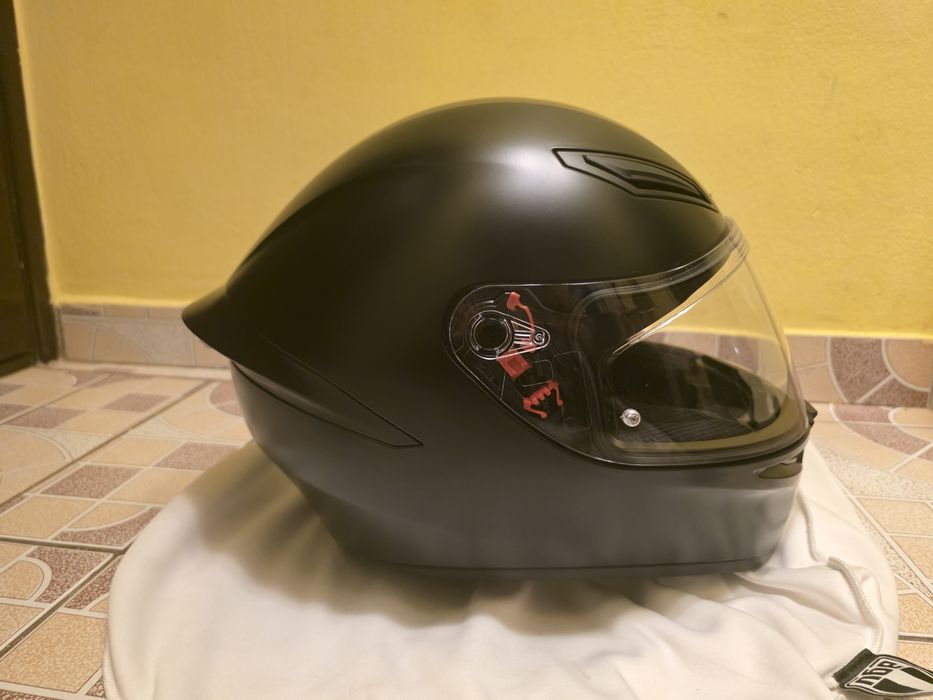 Cască motor K1 S MATT BLACK