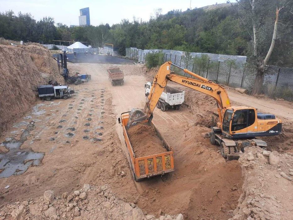 Все виды земляных работ, Услуги спецтехники